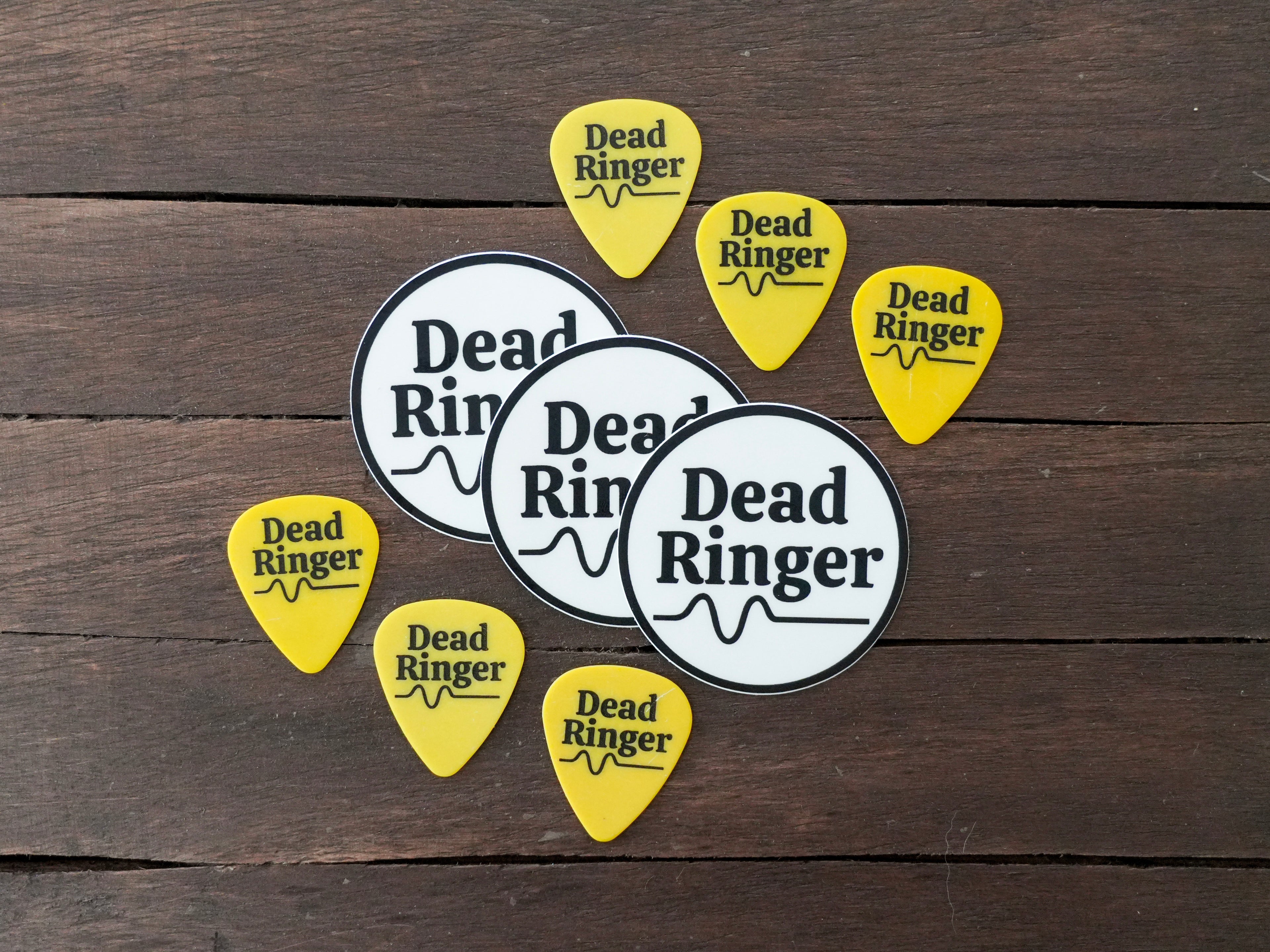 Sticker + Pick Pack Merch Bundle