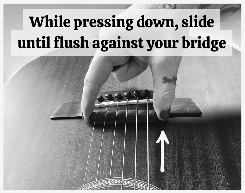 T Ringer Style Bridge Rubber Bridge Guitar Tone | Dead Ringer